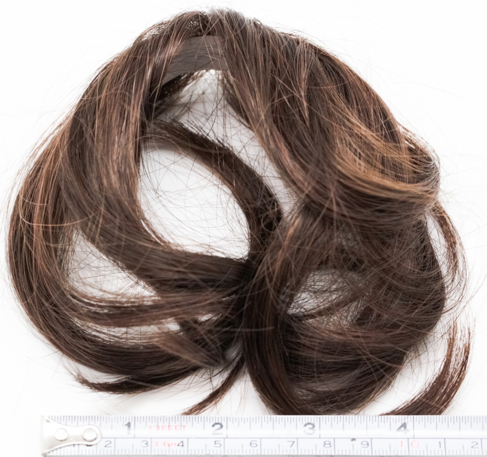 Secret Volume Daisy Fuentes Hairpiece Volume Topper Closure Color Dark Brown