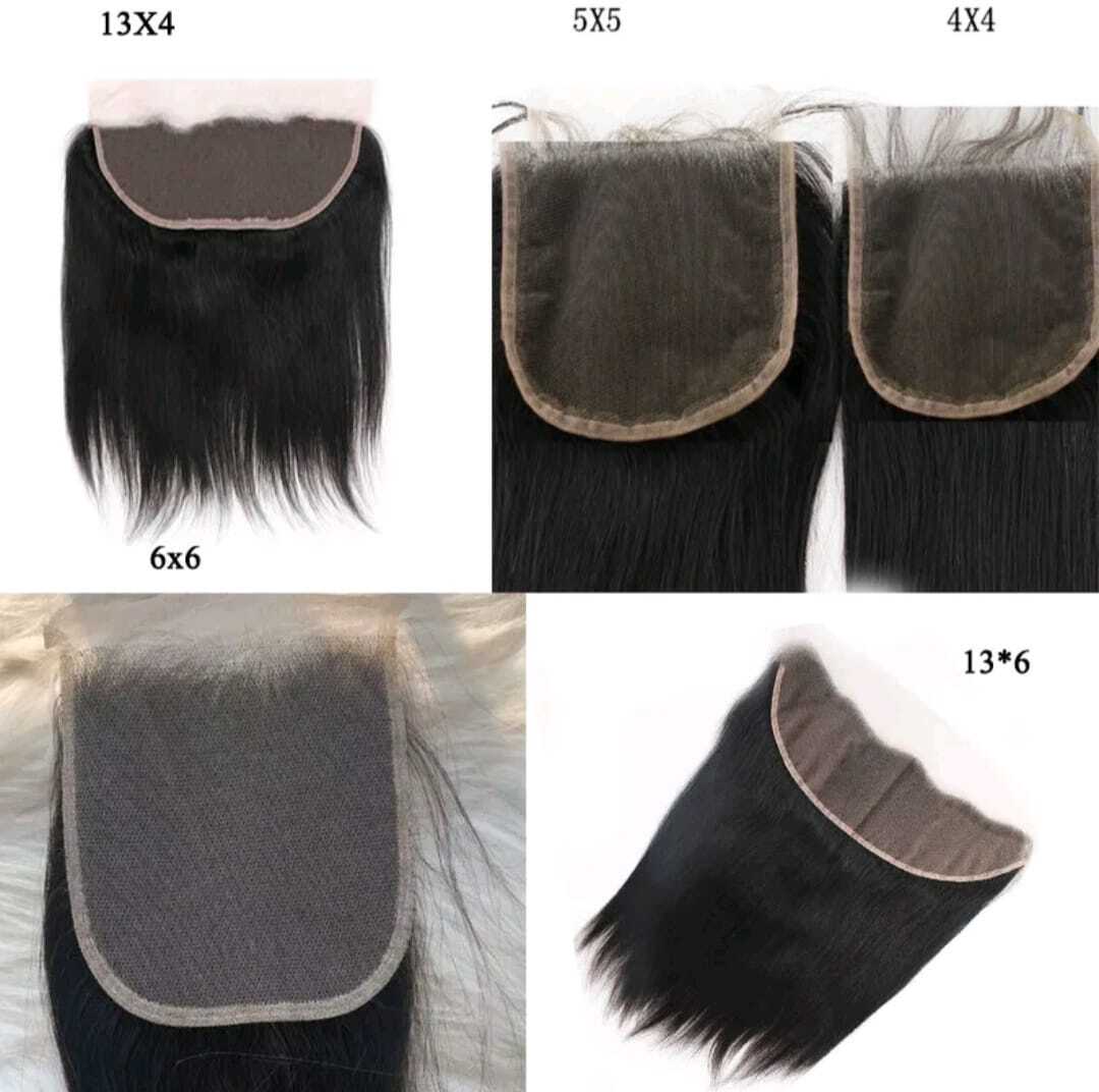 13A BRAZILIAN HD THIN LACE CLOSURE/FRONTAL 4X4/5X5/6X6/13X4/13X6 FREEWAY PARTING