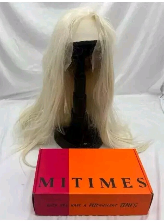 Blonde 13×6 Straight Body Wave 30 Inch Wig