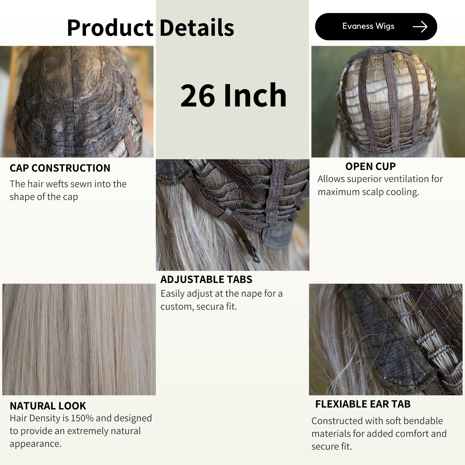 Ash Blonde Wig, Platinum Blonde Wig, Barbie Blonde Cosplay Wig, Drag Queen Wig