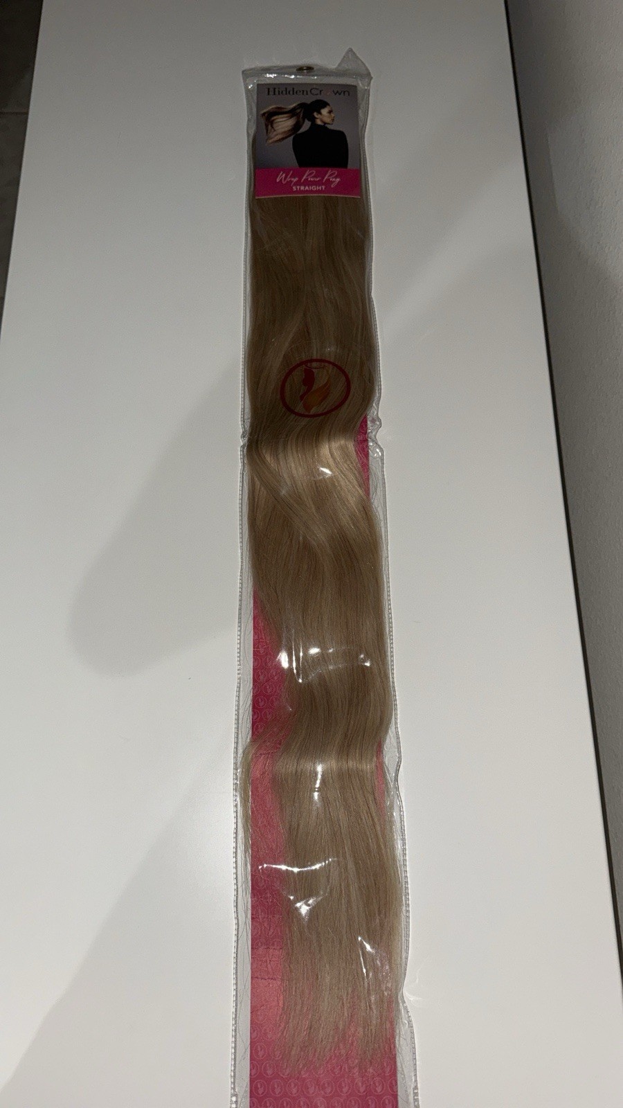 Hidden Crown Brand New Human Hair 24-12 Blonde Ponytail 24 Inch