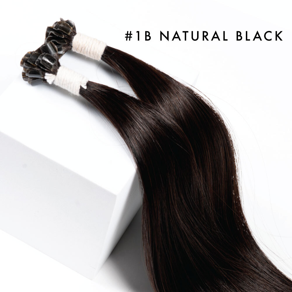 The Hair Shop 808 K Tip Hair Extensions, U Tip Human Hair Keratip 16″ & 20″ 56g