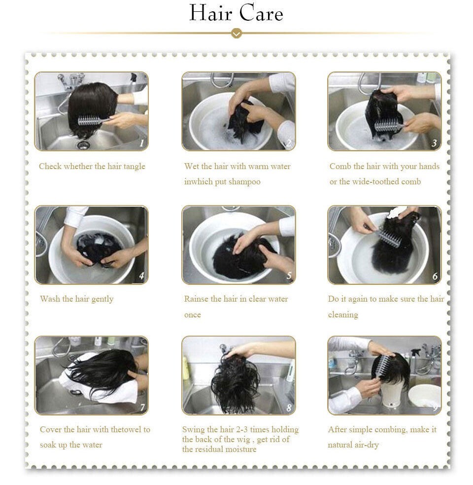 Thick Ponytail Long Clip in Hair Extension  Dark Brown Hairpiece 20″ 