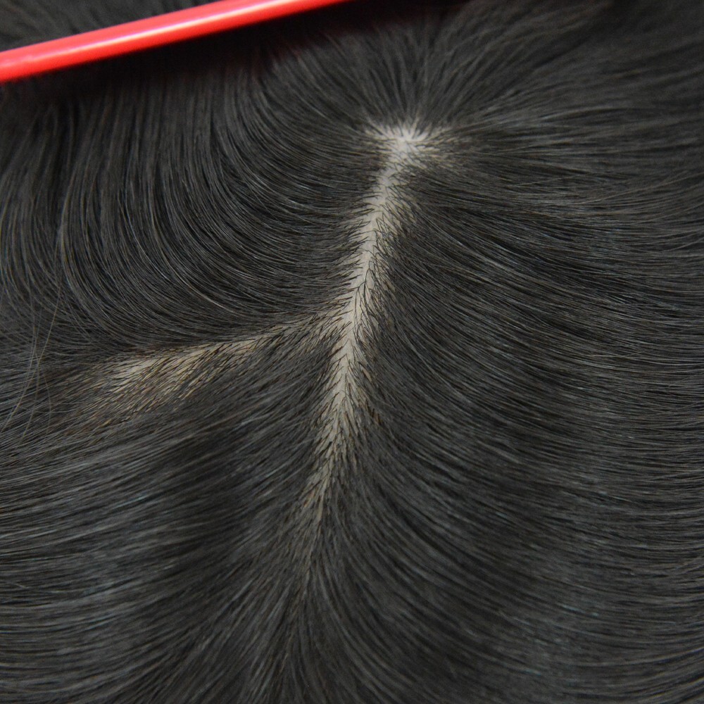 天然女式 Topper 中国 Remy 头发替换 Toupe Systems Top Piece16 英寸-