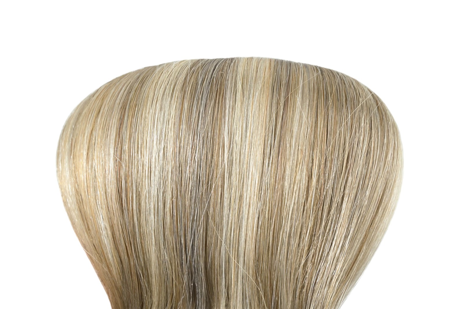 Clip in Hair Extensions Real Human Hair – 20 inch 70g Ash Blonde Mixed Bleach…