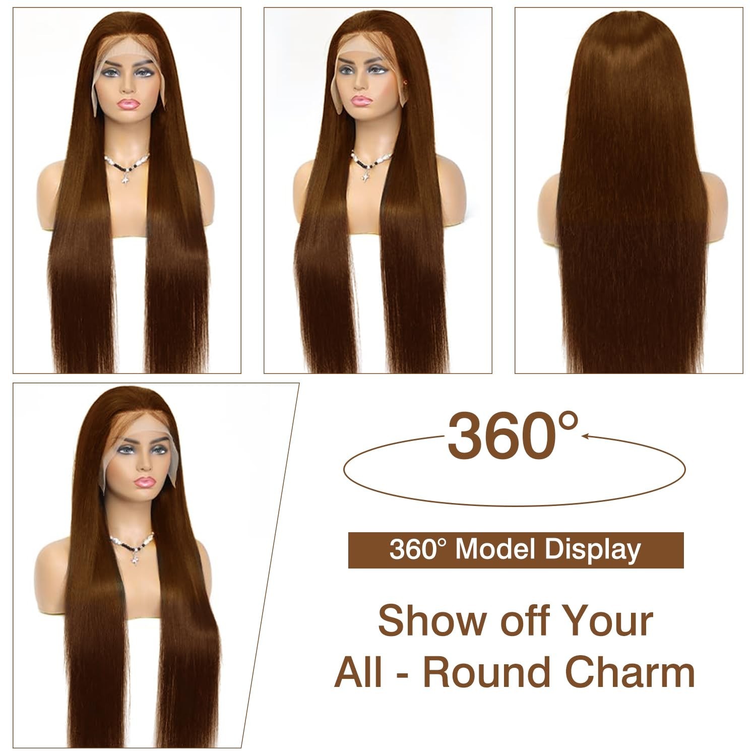 13×6 HD Transparent Lace Front Wig – Adjustable Straps