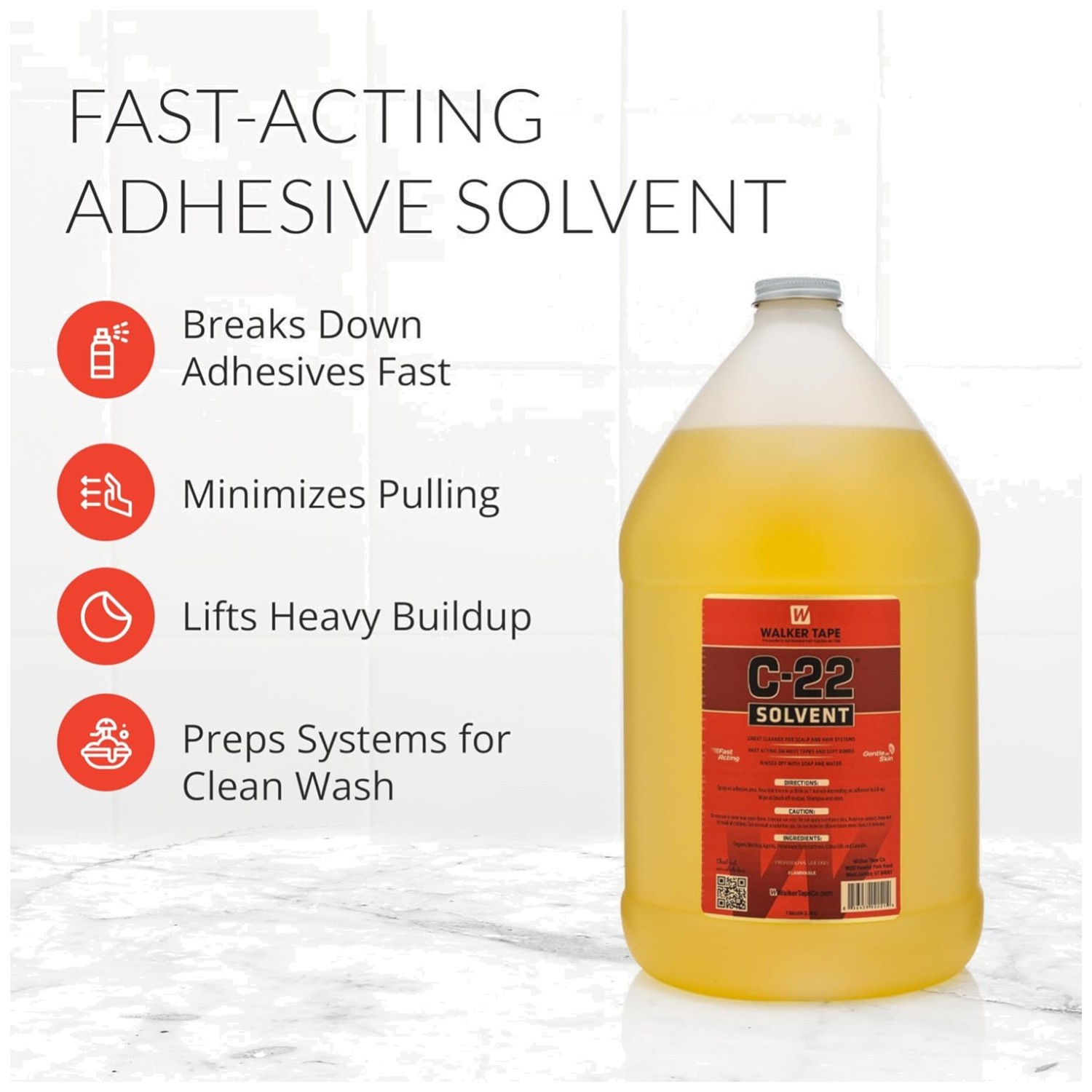C-22 Solvent Gallon – Fast-Acting Adhesive Remover
