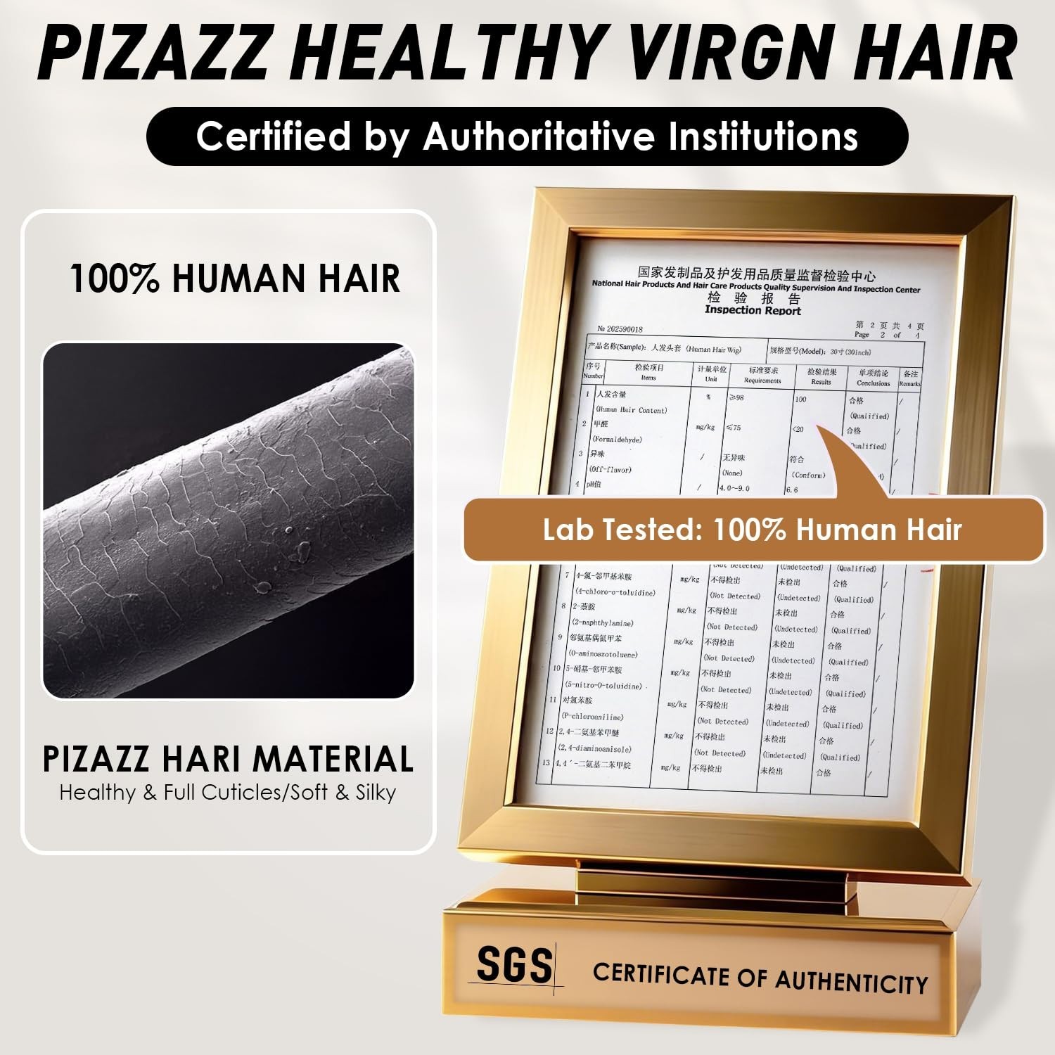 Blonde Highlight Body Wave Lace Front Wig 20″ Human Hair