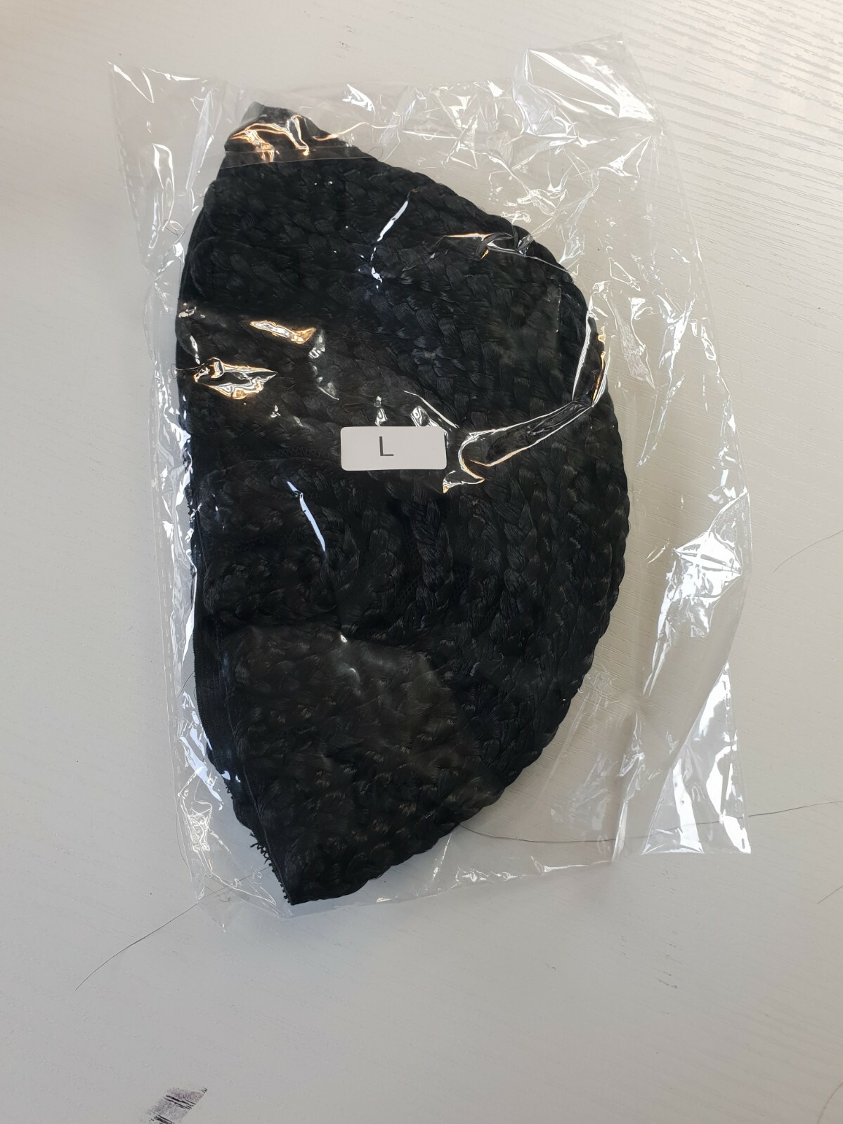 Black Hairnets Cap Cornrow Wig for Making Crochet Cap Weave Braid Mesh Hair Net