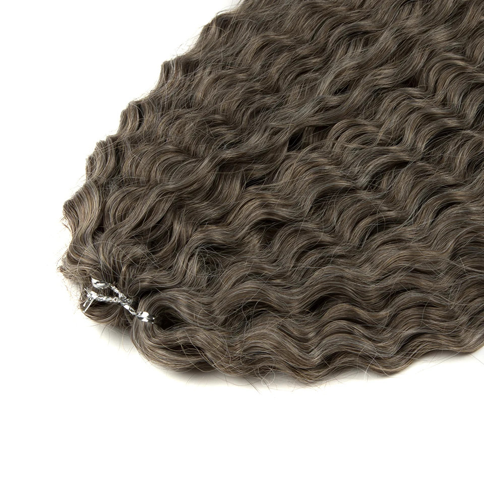 Ariel Hair Synthetic Twist Crochet Curly Hair 24 Inch Water Wave Braid Hair