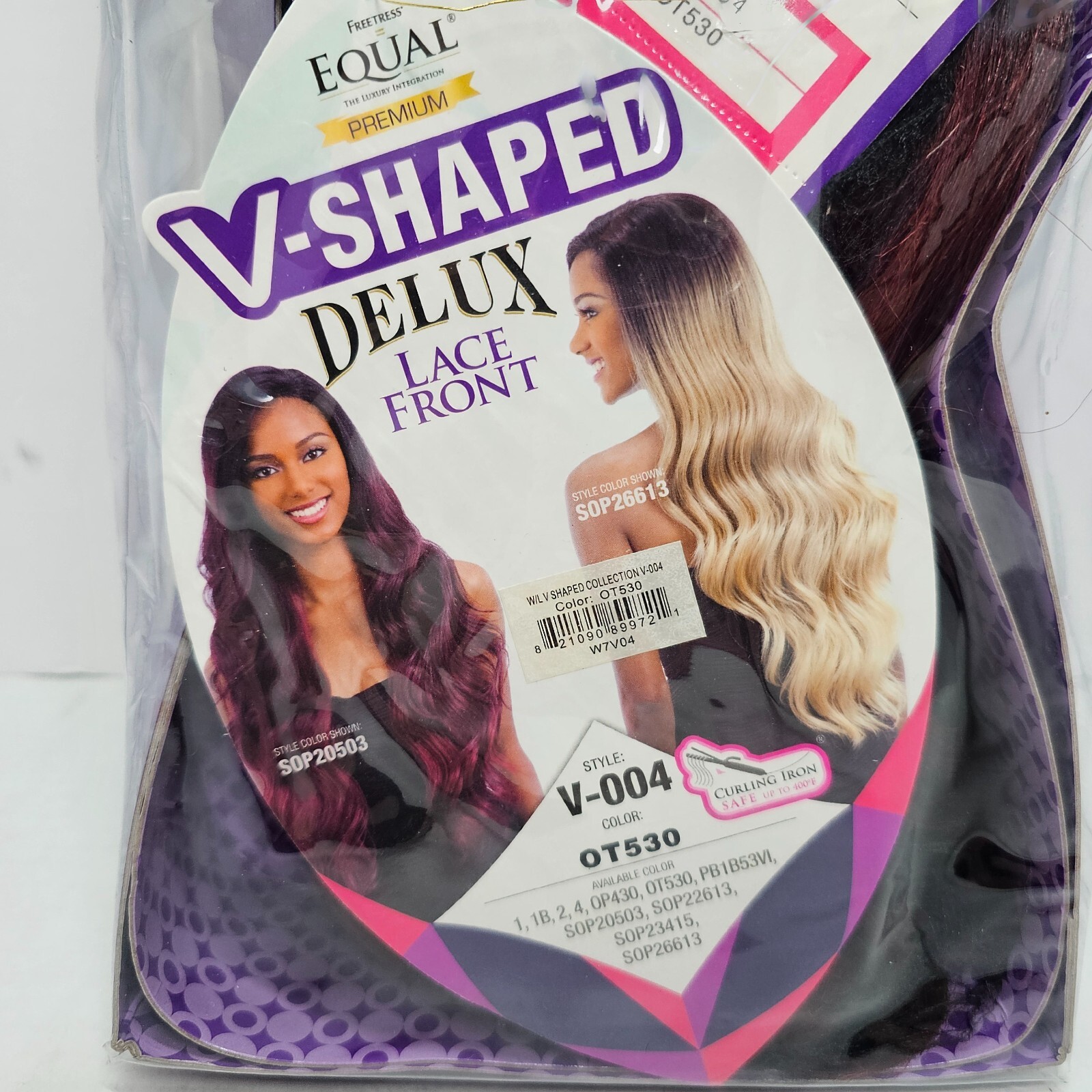 Shake n Go Freetress V-Shaped Deluxe Lace Front Wig “V-004”