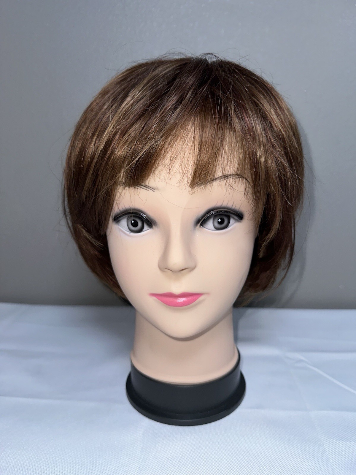 Belle Madame Dening Short With Bangs Brunette Wig 30/32B/29