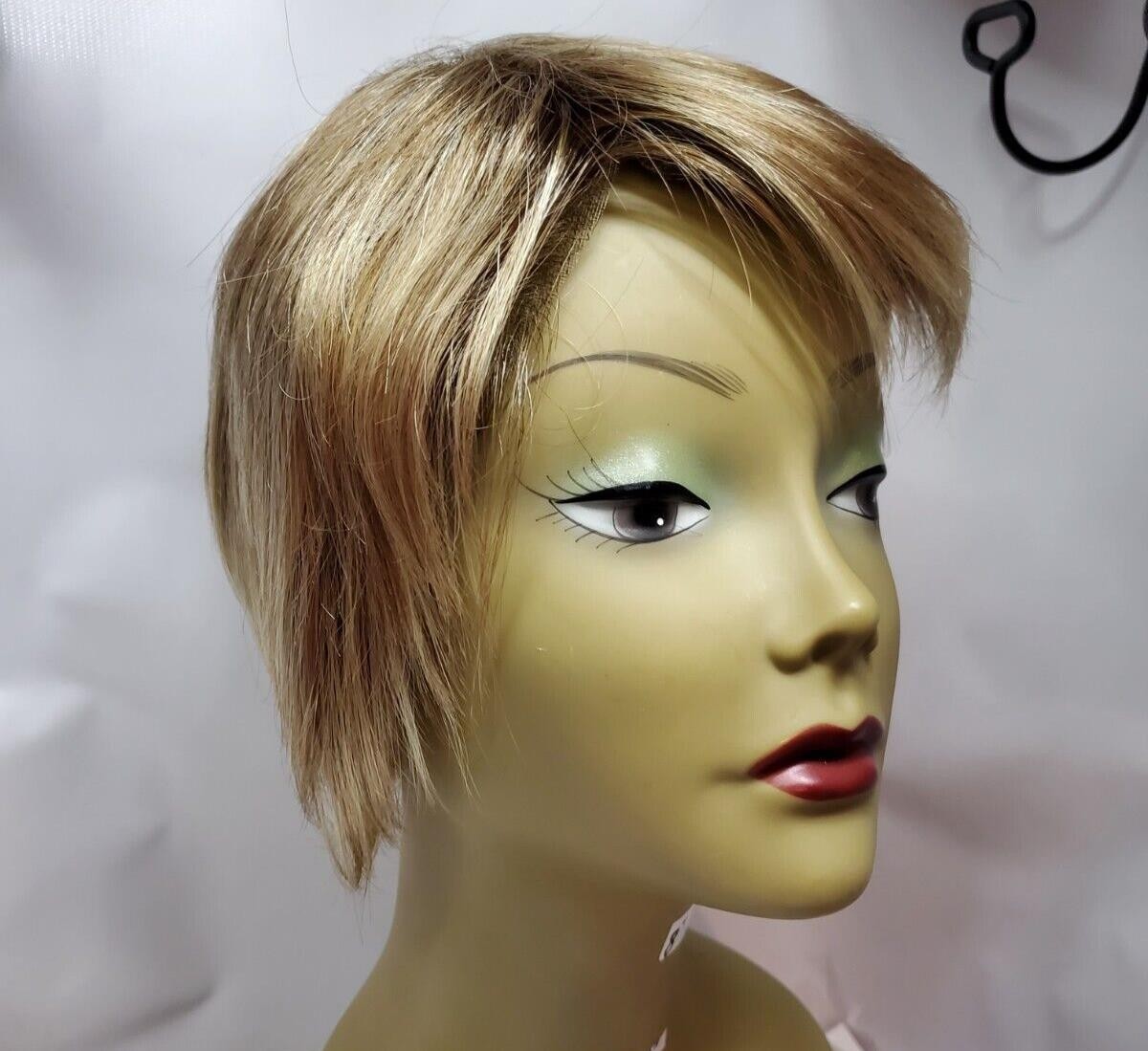 Estetica Wigs naturalle jett rh1488rt8 blonde short blonde roots straight #3636