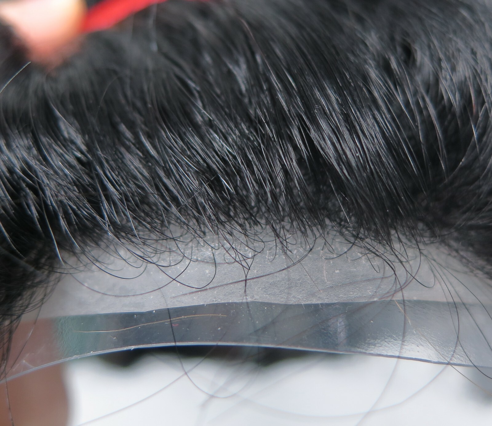 Natural BIO Thin Skin Hair System Mens Toupee Mens Wig Real Hair Replacement