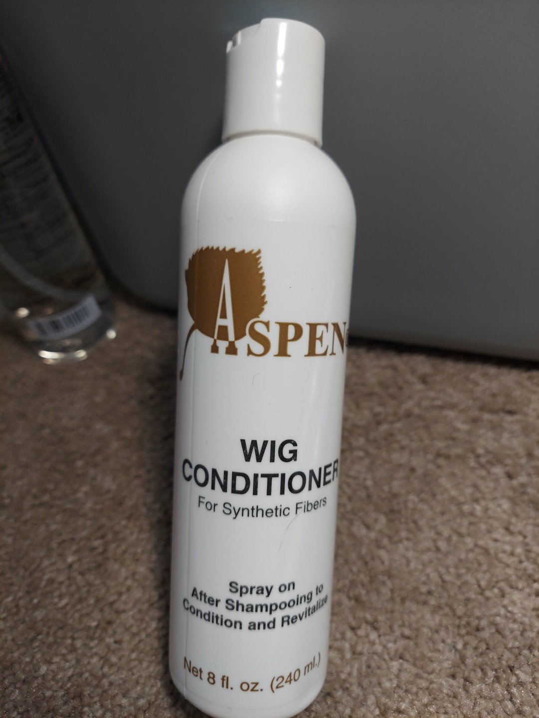 Aspen Wig Conditionar For Synthetic Fibers 8 Oz New