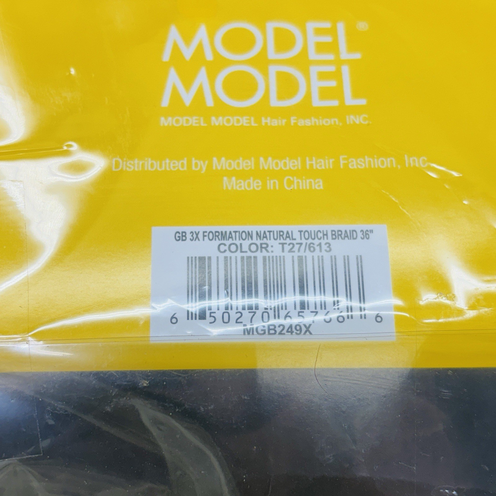 NEW‼ Model Model Glance 3X Formation Natural Touch Braid 72″/36″ Color T27/613