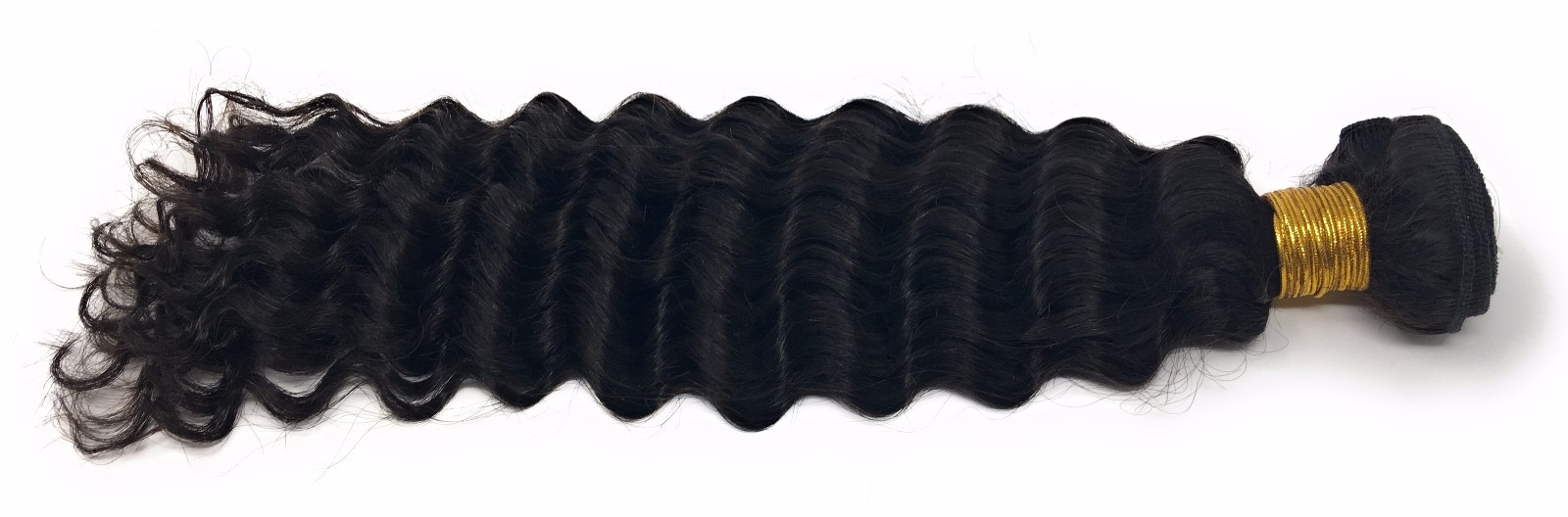 9A Remy Virgin Deep Wave Natural Color Sew In 100 Brazilian Human Hair Extension