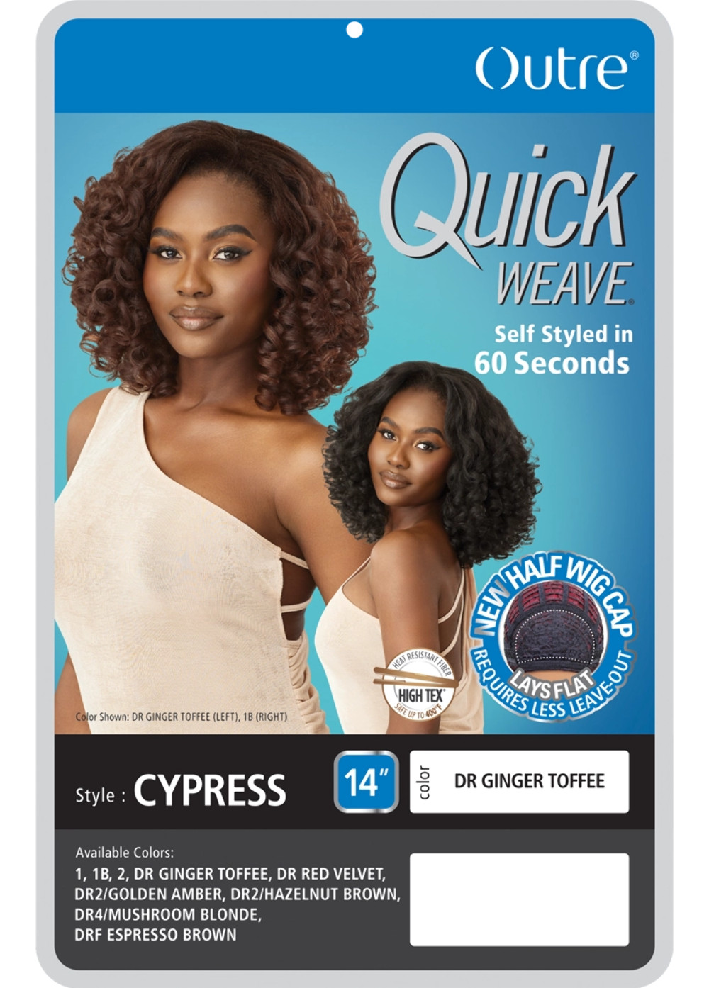 Outre – Quick Weave Half Wig CYPRESS