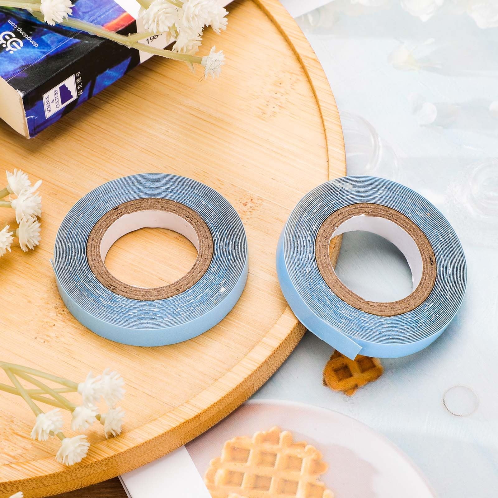2 Rolls Hair Extension Tape, 9.84 Feet Hair Wig Tape Double Sided Adhesive Ta…