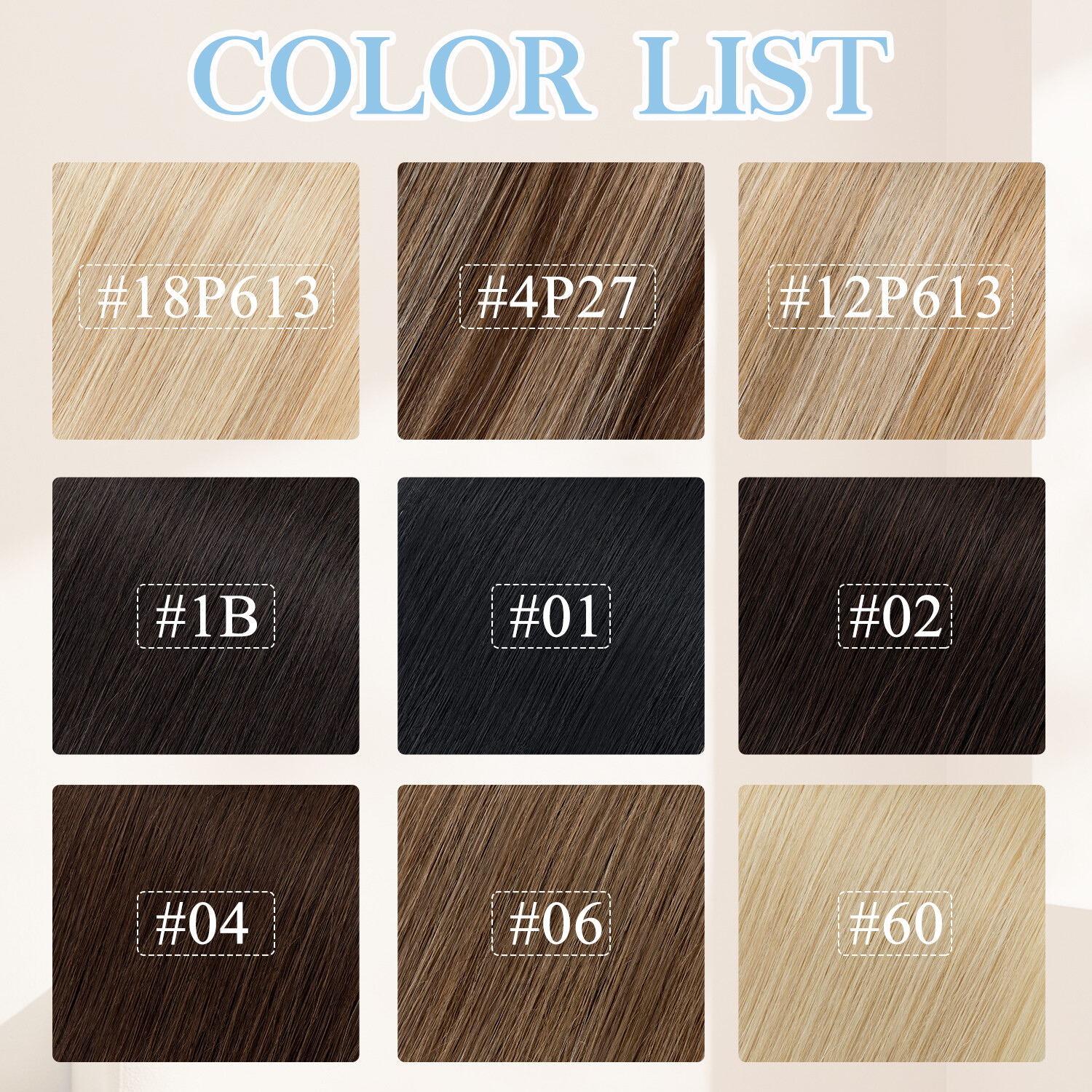 One Piece 100% Remy Clip In Human Hair Extensions 3/4Full Head U Part MY-LADY US