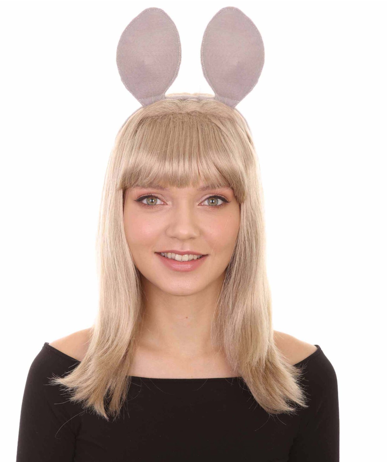 HPO Womens Giants Wig with Ears,TV/Movie Wigs,Flame-retardant Synthetic Fiber.