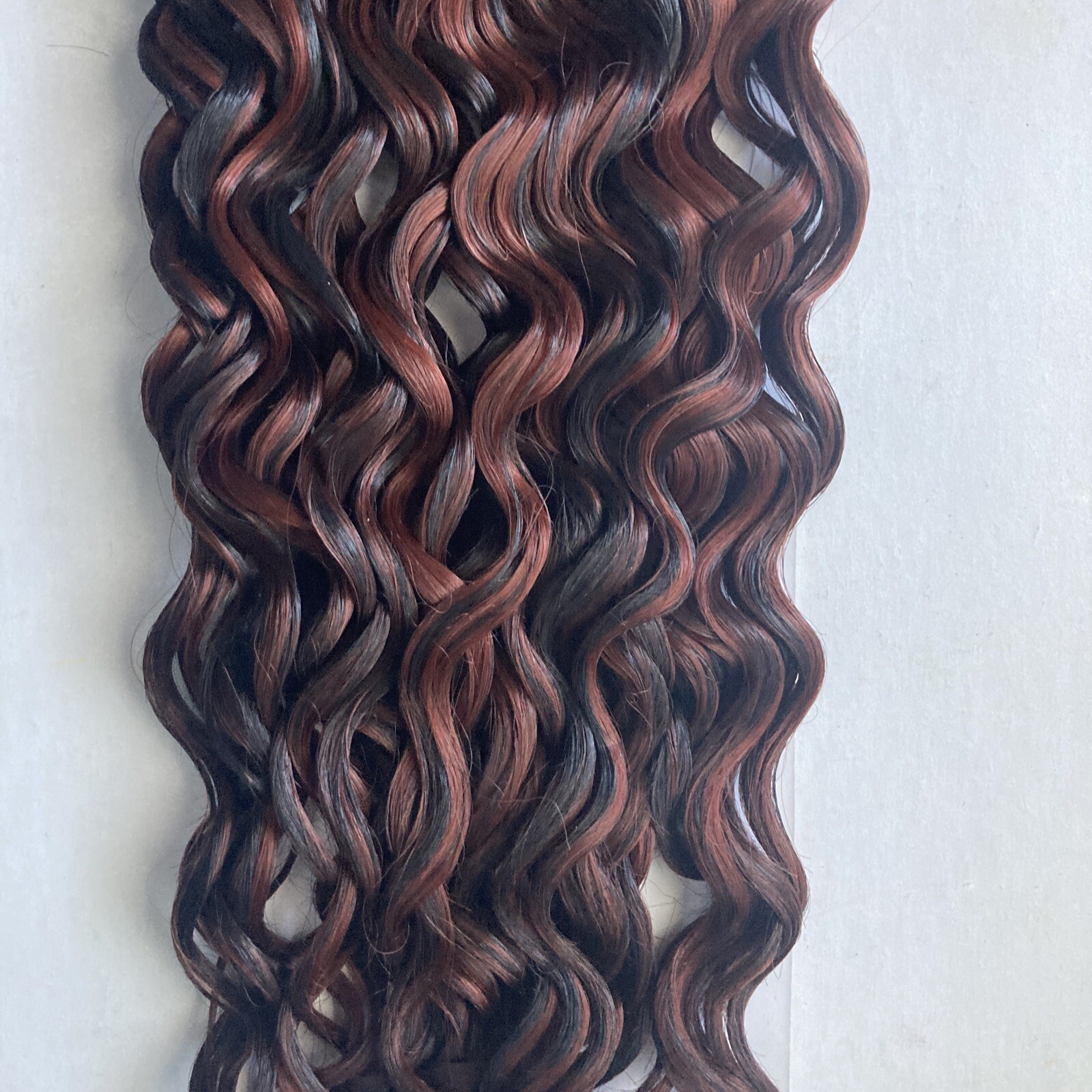 1 Pack Most Advanced Synthetic Wavy Hair Extensions Tangle Free 18″ Color:1B/33