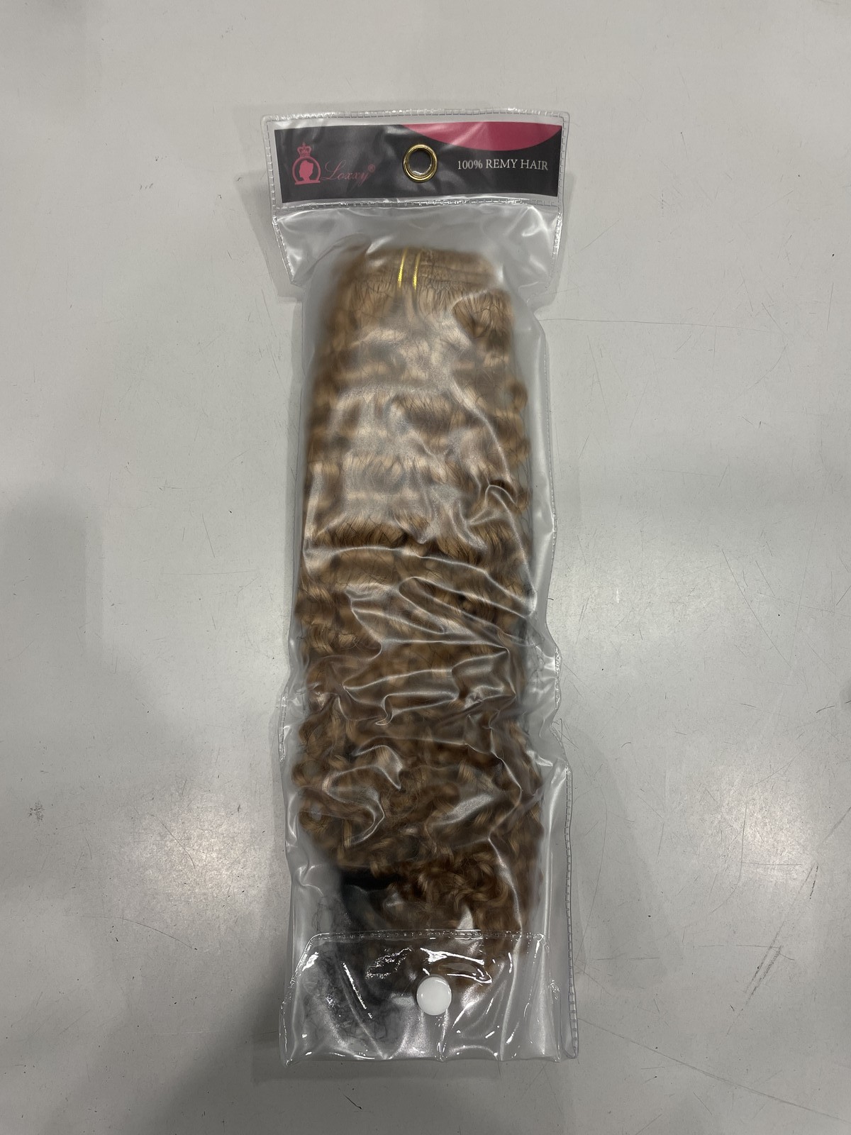 Loxxy #27 Jerry Curly Human Hair Clip-In Extensions, 16″