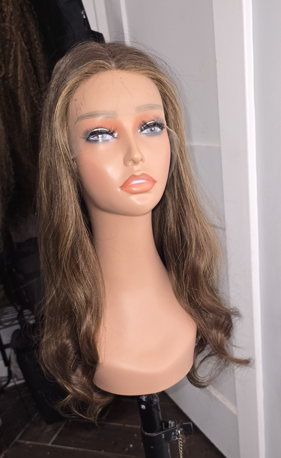 SARZ New York Lace Top Human Hair Sheitel Wig 22in 2/8 Small