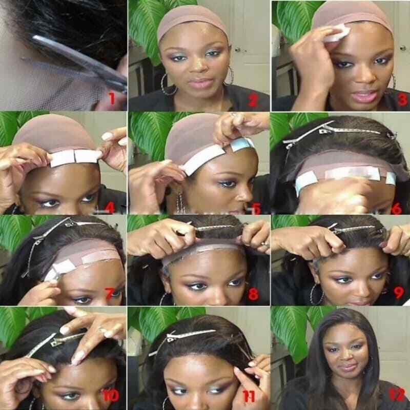 Big Lace Natural Wig Chemical Fiber Front Lace Wig Head Cover Long Curly Hair