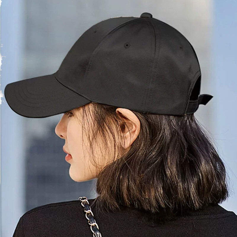 Women Baseball Cap Hat Wig Hairpiece with Short Curly Hair Adjustable Casual