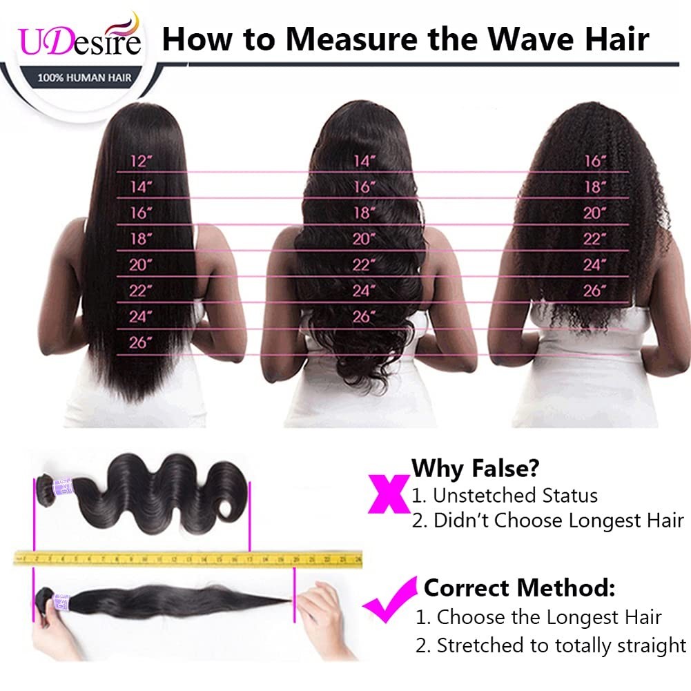 16A Brazilian Virgin Human Hair Bundles Body Wave 18 Inch Natural Black