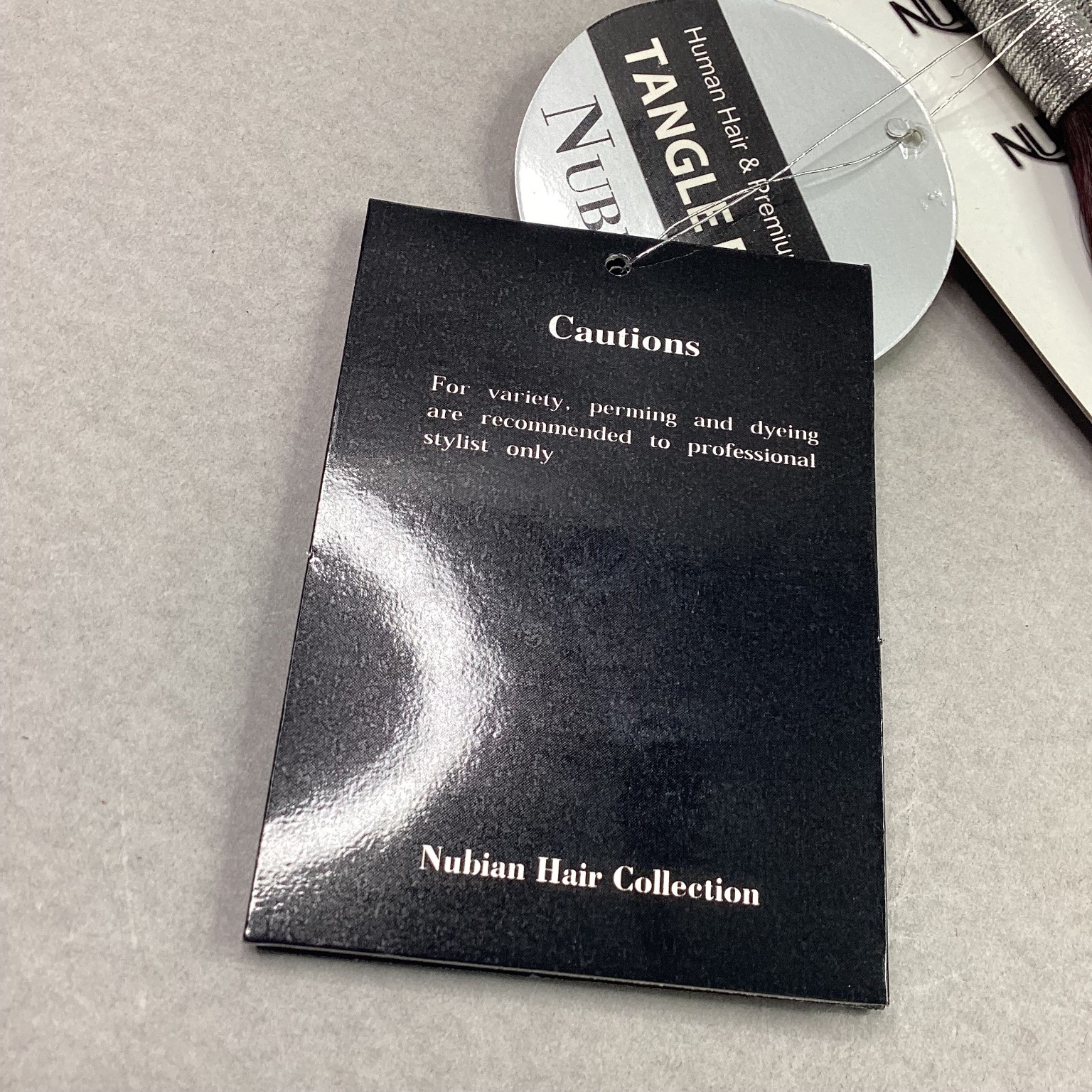 Nubian Premium Yaky Bulk Human Hair Extensions 14-16 Inch Color 99J Tangle Free