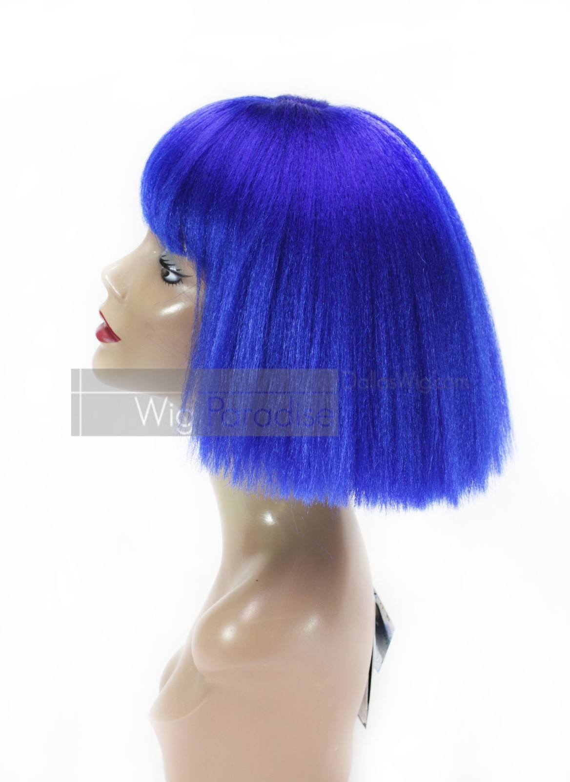 Miz Collection Synthetic Straight Coarse Texture Cosplay Bob Lady Gaga Elga Wig