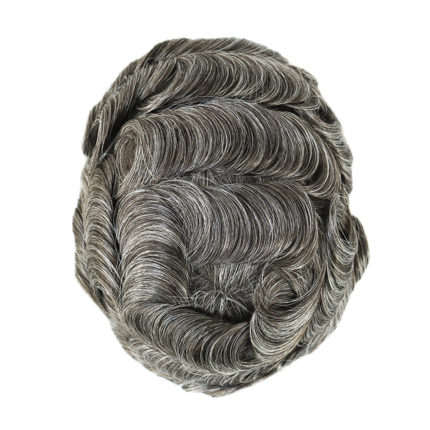 Toupee Men Human Hair Super Thin Skin V Men Toupee Human Hairpieces Wig Gents OS