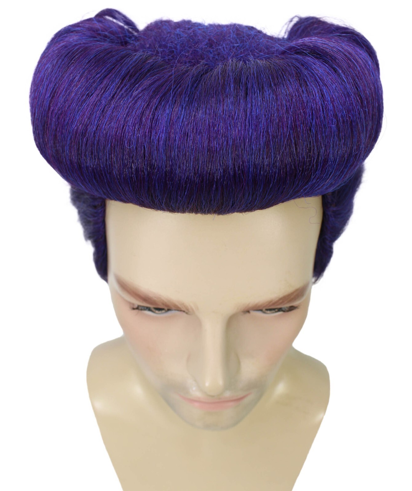 HPO Adult Men’s Manga Anime Pompadour Wig, Perfect for Halloween HM-1621