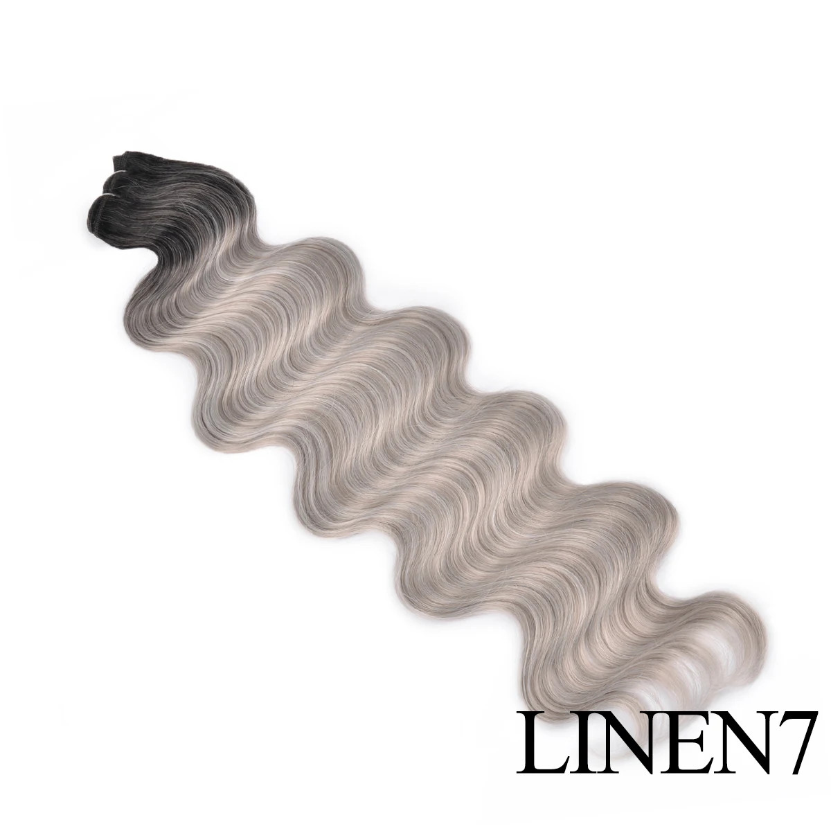 High Temperature Ombre Blonde 22-26 Inch 150g Soft Bio Straight Synthetic Hair