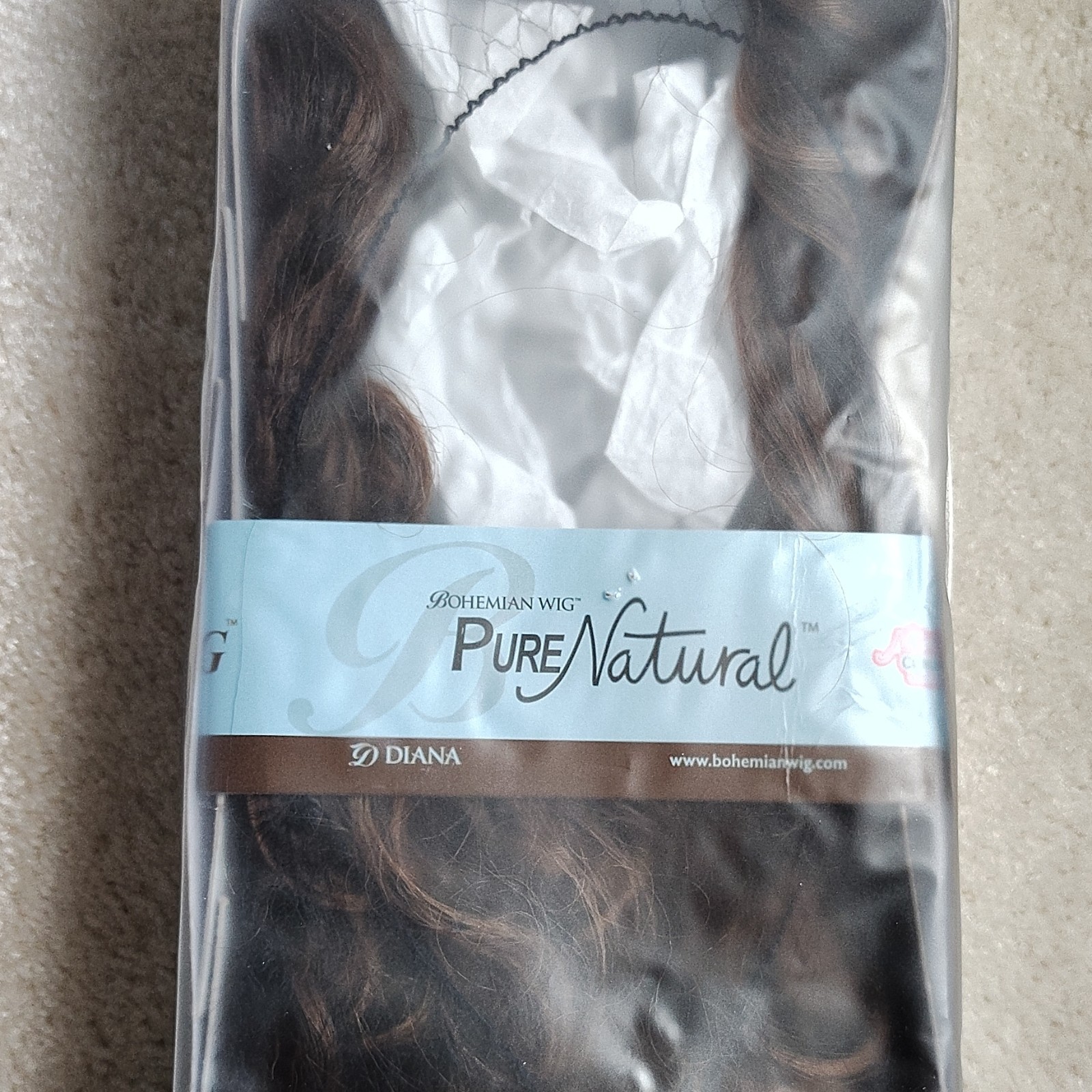 Bohemian Wig HFW NATASHA Drawstring 1/2 Wig Curly Layered F4-27-30