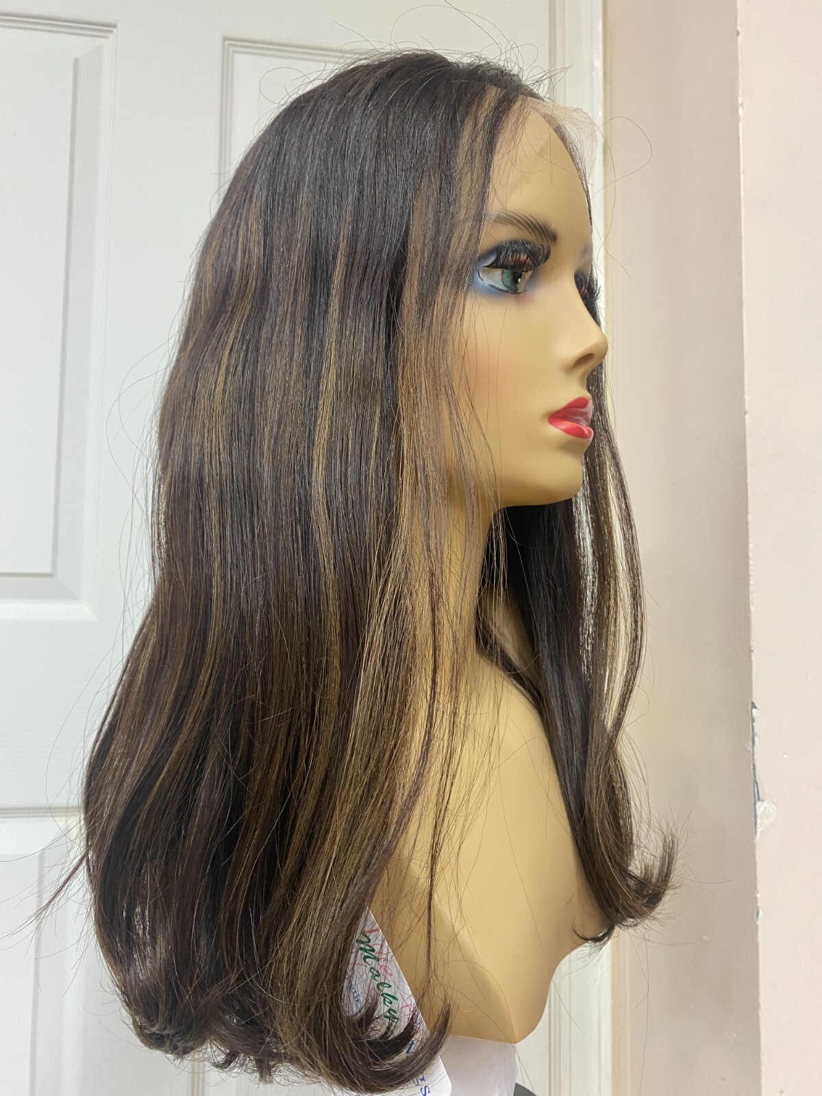 Malky Wig European Multidirectional Lace Top 18″ Straight Extra Small Layer #4/8