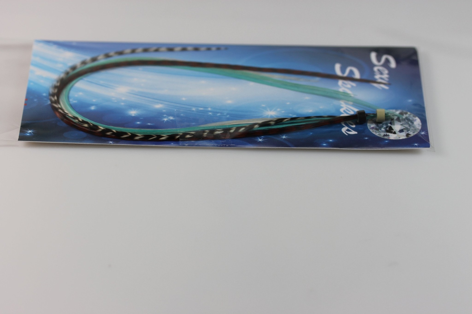 5 Genuine 8-10 Turquoise,brown,white & Grizzly Feathers for Hair Extension
