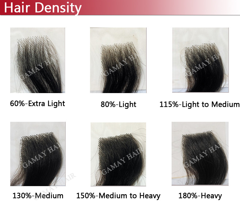 Full French Lace Mens Toupee Hairpiece Bleached Human Hair Replacement System US
