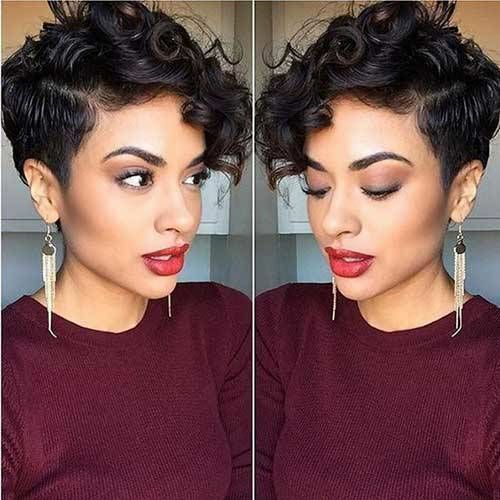Afro Loose Wave StyleShort HalloweenFashion Curly Wigs for Women Black Natural