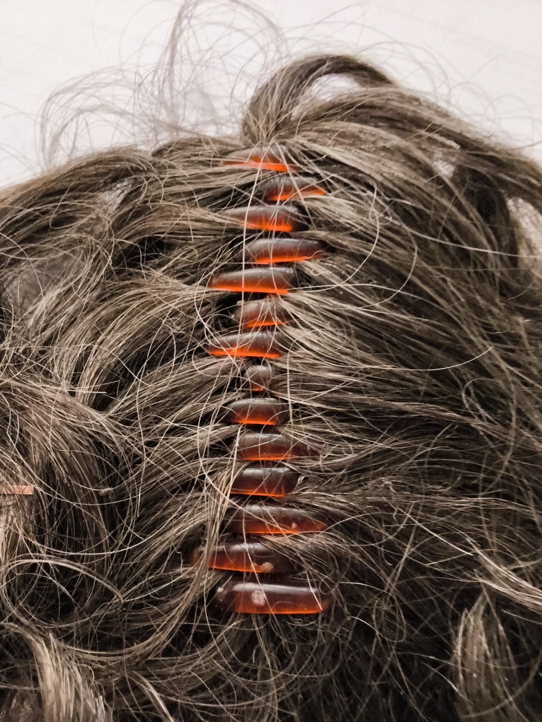 by PRETTYSHOP Messy Scrunchie Bun Voluminous Wavy Hairpiece Heat ASH BROWN G10A