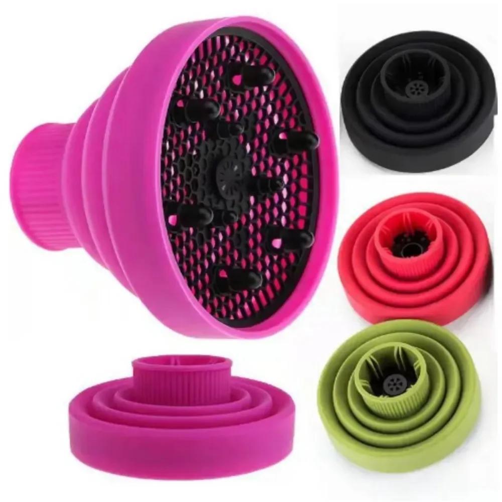 Universal Silicone Hair Curl Diffuser Cover for Drying, Styling, and Blower Tool