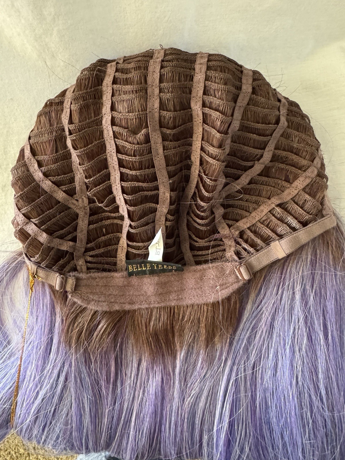 BELLE TRESS DOLCE & DOLCE WIG STARDUST WIG BNWT STUNNING VIOLET PURPLE/BLUE