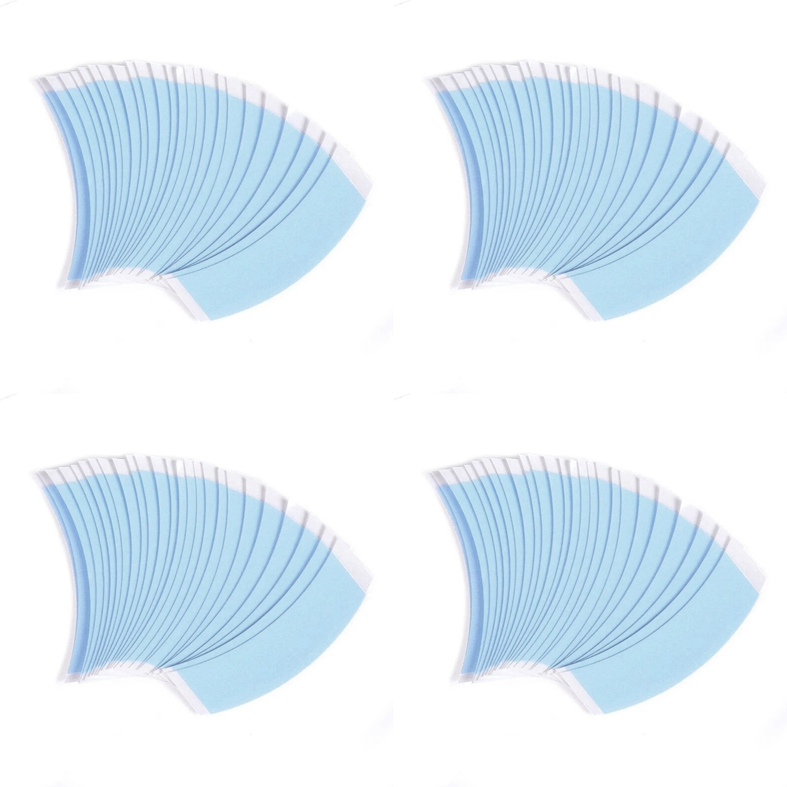 144Pc/Lot Strong Wig Tape Strips Fixed Hair Adhesive Extension Tape and3379