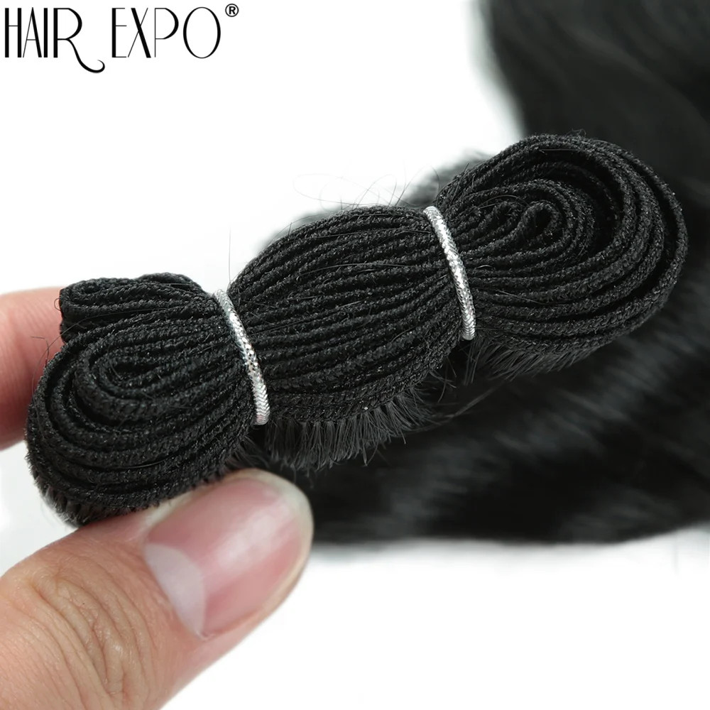 Piano Blonde Ombre 24Inch Thick Synthetic Bio Body Wave Hair Extensions Bundles