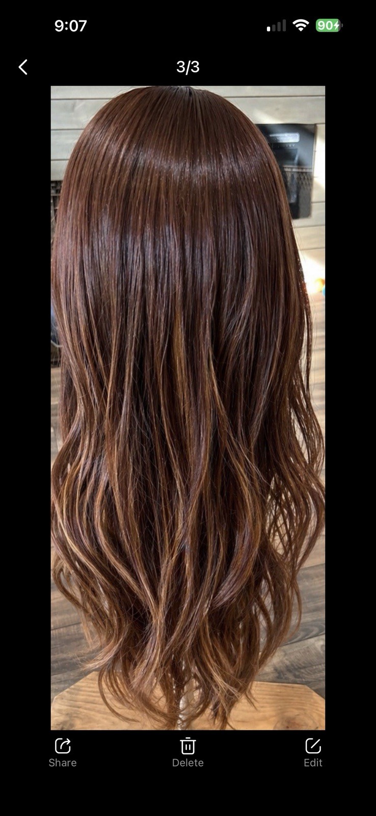 Elodie (Copper Roast) Mono Wig Standard Shipped Regular Silk Bag Per Low Price.