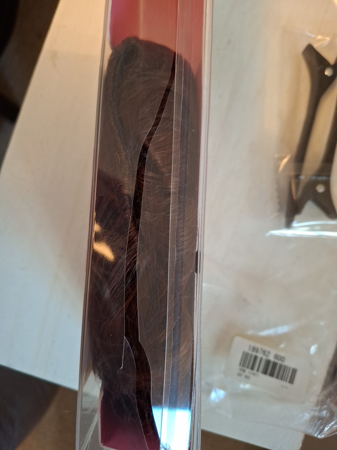 Hair Do Clip On Jessica Simpson Auburn Copper 15″ Wavy Hair Extension Ken Pavès