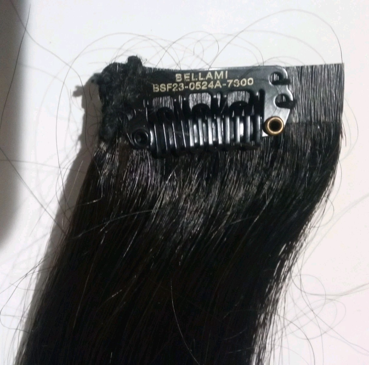 Bellame Silk Seam 180g 20″ Off Black Hair Extensions