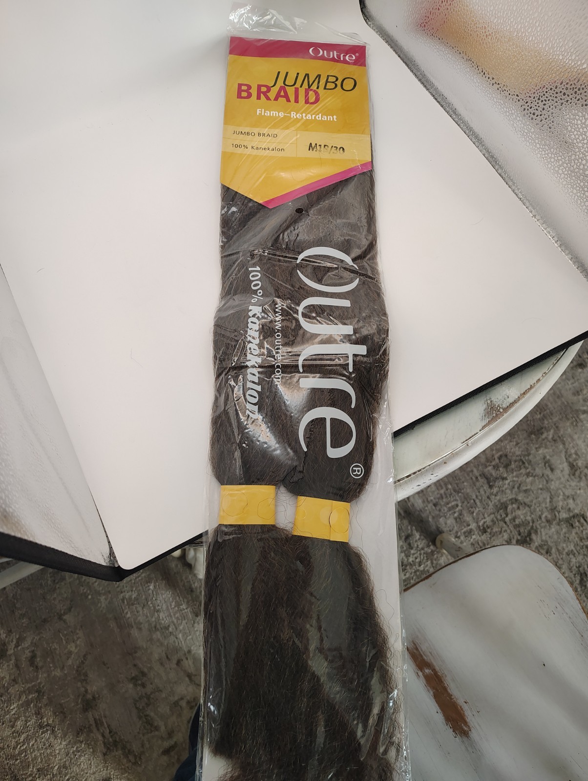 Outre Jumbo Braid M1B/30 2 Pack Kanekalon Hair Flame Retardant